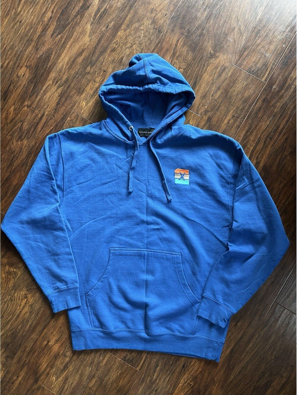 Daylight Curfew Hoodie Sweatshirt Blue Men’s Size Large EUC!